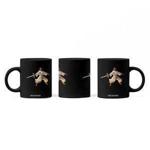 Funny Fencing Jesus Coffee Mug Combat Sport Christan Lover TS14 Print Your Wear