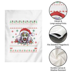 Terrifier Santa Christmas Garden Flag Getting Into The Holiday Spirit Horror Movie TS14 Print Your Wear