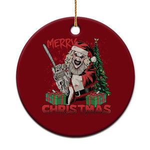 Terrifier Santa Christmas Horror Movie Ceramic Ornament TS14 1pc Red Print Your Wear