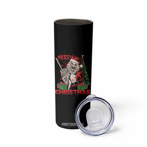 Terrifier Santa Christmas Horror Movie Skinny Tumbler TS14 Print Your Wear