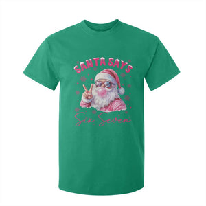 67 Six Seven Pink Santa Christmas Meme T Shirt For Kid TS14 Irish Green Print Your Wear