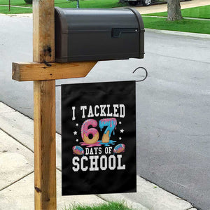 67 Days Of School Garden Flag Six Seven Sports American Football Ice Cream Drip TS14 Print Your Wear