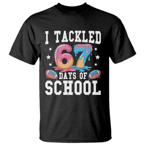 67 Days Of School T Shirt Six Seven Sports American Football Ice Cream Drip TS14 Black Print Your Wear