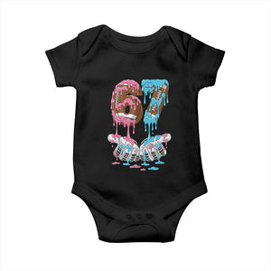 67 Football Meme Baby Onesie Six Seven Sports American Football Ice Cream Drip TS14 Black Print Your Wear
