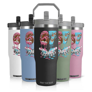 67 Football Meme Flip Straw Tumbler Six Seven Sports American Football Ice Cream Drip TS14 Print Your Wear