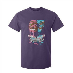67 Football Meme T Shirt For Kid Six Seven Sports American Football Ice Cream Drip TS14 Purple Print Your Wear