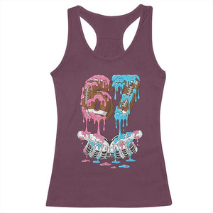 67 Football Meme Racerback Tank Top Six Seven Sports American Football Ice Cream Drip TS14 Maroon Print Your Wear