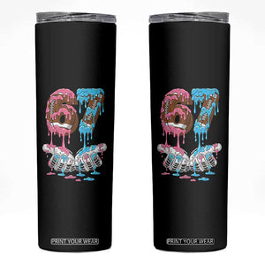 67 Football Meme Skinny Tumbler Six Seven Sports American Football Ice Cream Drip TS14 Black Print Your Wear