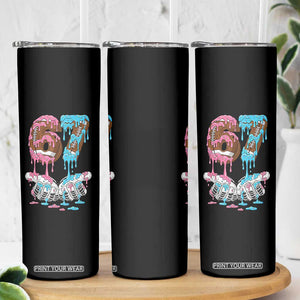 67 Football Meme Skinny Tumbler Six Seven Sports American Football Ice Cream Drip TS14 Print Your Wear