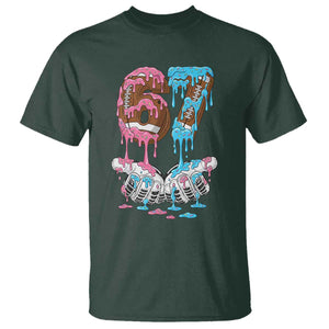 67 Football Meme T Shirt Six Seven Sports American Football Ice Cream Drip TS14 Dark Forest Green Print Your Wear