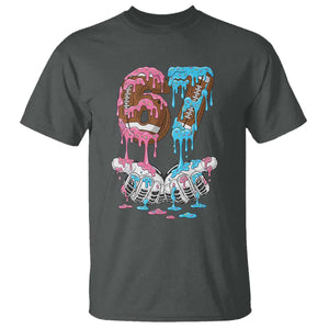 67 Football Meme T Shirt Six Seven Sports American Football Ice Cream Drip TS14 Dark Heather Print Your Wear