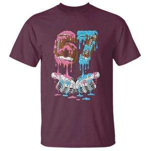67 Football Meme T Shirt Six Seven Sports American Football Ice Cream Drip TS14 Maroon Print Your Wear
