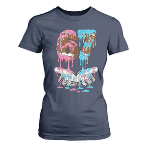67 Football Meme T Shirt For Women Six Seven Sports American Football Ice Cream Drip TS14 Navy Print Your Wear