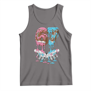 67 Football Meme Tank Top Six Seven Sports American Football Ice Cream Drip TS14 Deep Heather Print Your Wear