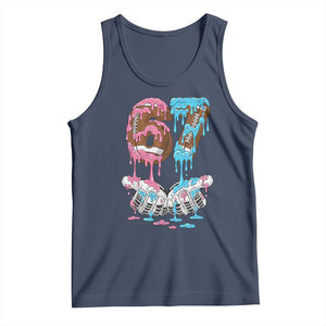67 Football Meme Tank Top Six Seven Sports American Football Ice Cream Drip TS14 Navy Print Your Wear