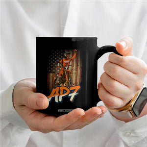 Dirt Bike American Flag Coffee Mug TS14 Print Your Wear