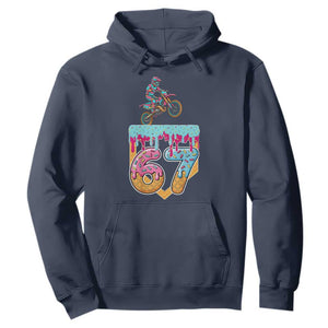 67 Six Seven Meme Hoodie Funny Dirt Bike Motocross Ice Cream Drip TS14 Navy Print Your Wear