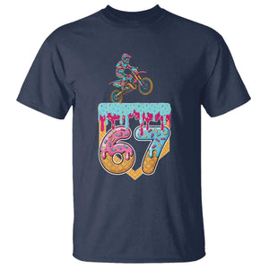 67 Six Seven Meme T Shirt Funny Dirt Bike Motocross Ice Cream Drip TS14 Navy Print Your Wear