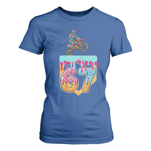 67 Six Seven Meme T Shirt For Women Funny Dirt Bike Motocross Ice Cream Drip TS14 Royal Blue Print Your Wear