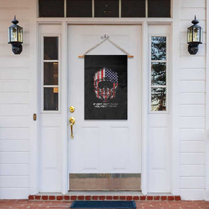 Dirt Bike American Flag Patriotic Garden Flag If Dirt Ain't Flyin You Ain't Tryin TS14 Print Your Wear