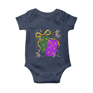67 Mardi Gras Baby Onesie Funny Six Seven Playing Cards Meme TS14 Navy Print Your Wear