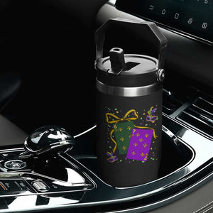 67 Mardi Gras Flip Straw Tumbler Funny Six Seven Playing Cards Meme TS14 Print Your Wear