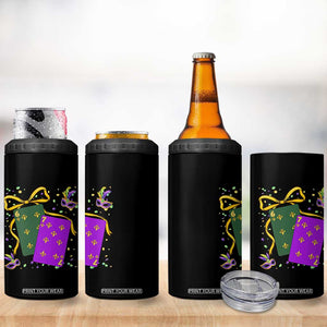 67 Mardi Gras 4 in 1 Can Cooler Tumbler Funny Six Seven Playing Cards Meme TS14 Print Your Wear