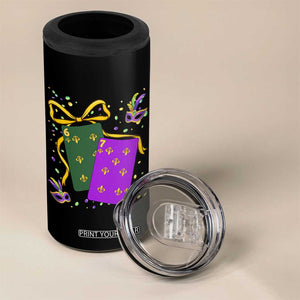 67 Mardi Gras 4 in 1 Can Cooler Tumbler Funny Six Seven Playing Cards Meme TS14 Print Your Wear