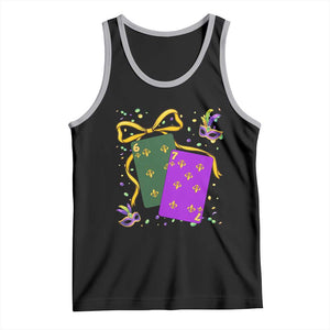 67 Mardi Gras Tank Top Funny Six Seven Playing Cards Meme TS14 Black Athletic Heather Print Your Wear
