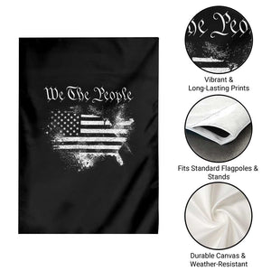 We The People Garden Flag Vintage Grunge American Flag 4th of July 1776 TS14 Print Your Wear