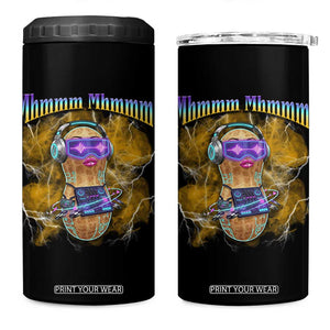 Funny Burnt Peanut Goop 4 in 1 Can Cooler Tumbler DJ Music Meme TS14 One Size: 16 oz Black Print Your Wear