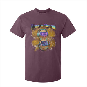 Funny Burnt Peanut Goop T Shirt For Kid DJ Music Meme TS14 Maroon Print Your Wear