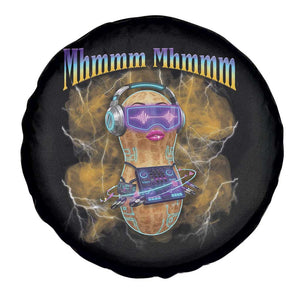 Funny Burnt Peanut Goop Spare Tire Cover DJ Music Meme TS14 Print Your Wear