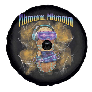 Funny Burnt Peanut Goop Spare Tire Cover DJ Music Meme TS14 Print Your Wear