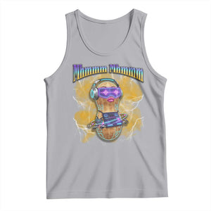 Funny Burnt Peanut Goop Tank Top DJ Music Meme TS14 Athletic Heather Print Your Wear