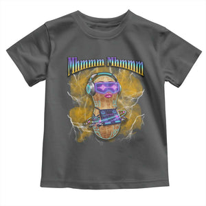 Funny Burnt Peanut Goop Toddler T Shirt DJ Music Meme TS14 Dark Heather Print Your Wear