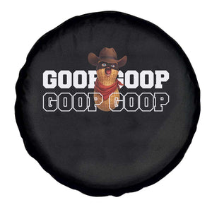 Funny Burnt Peanut Goop Spare Tire Cover Internet Viral Meme Trendy TS14 Print Your Wear