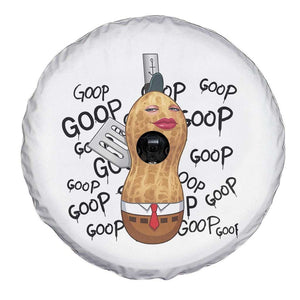 Funny Burnt Peanut Spare Tire Cover Goop Bungulato Homage TS14 Print Your Wear