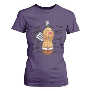 Funny Burnt Peanut T Shirt For Women Goop Bungulato Homage TS14 Purple Print Your Wear