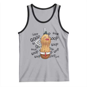 Funny Burnt Peanut Tank Top Goop Bungulato Homage TS14 Athletic Heather Black Print Your Wear