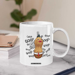 Funny Burnt Peanut Coffee Mug Goop Bungulato Homage TS14 Print Your Wear