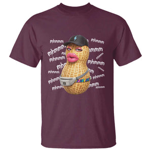 Funny Burnt Peanut Goop T Shirt Mhmmm Goop Bungulato TS14 Maroon Print Your Wear
