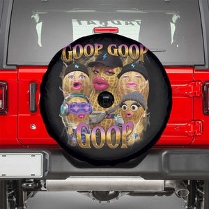 Funny Burnt Peanut Goop Spare Tire Cover Bungulato 90s Bootleg Meme Trendy TS14 Black Print Your Wear