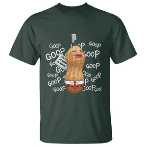 Funny Burnt Peanut Bungulator T Shirt Mhmmm Goop Goop TS14 Dark Forest Green Print Your Wear