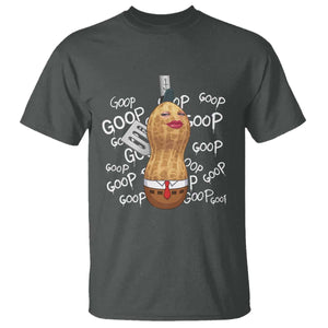 Funny Burnt Peanut Bungulator T Shirt Mhmmm Goop Goop TS14 Dark Heather Print Your Wear