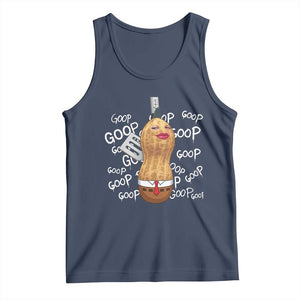 Funny Burnt Peanut Bungulator Tank Top Mhmmm Goop Goop TS14 Navy Print Your Wear