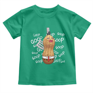 Funny Burnt Peanut Bungulator Toddler T Shirt Mhmmm Goop Goop TS14 Irish Green Print Your Wear