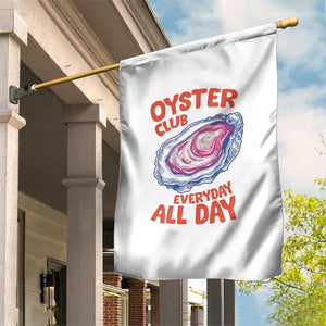 Oyster Club Garden Flag Retro Summer Beach Vacation Gift TS14 Print Your Wear