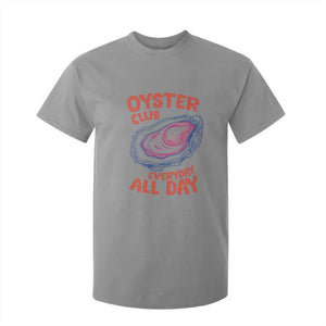 Oyster Club T Shirt For Kid Retro Summer Beach Vacation Gift TS14 Sport Gray Print Your Wear
