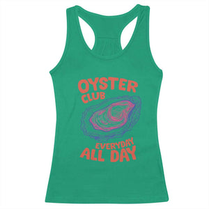 Oyster Club Racerback Tank Top Retro Summer Beach Vacation Gift TS14 Irish Green Print Your Wear